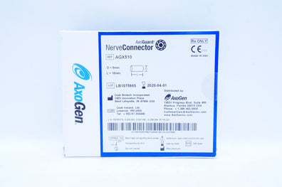 AxoGen AGX510 Cook Biotech AxoGuard Nerve Connector 5mm x 10mm (x)